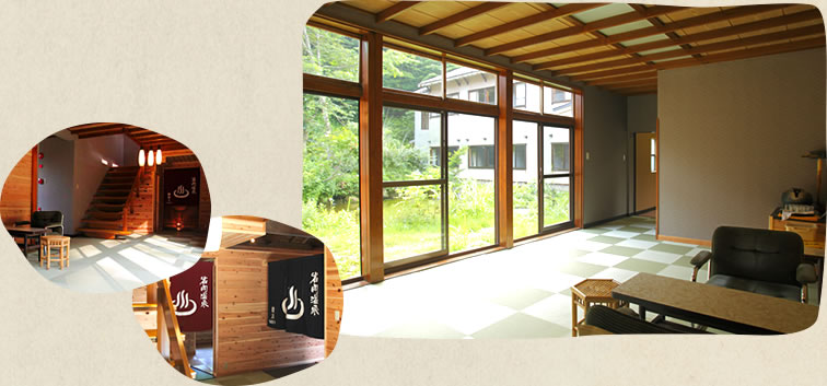 Yuagari-dokoro (place for resting after your bath)